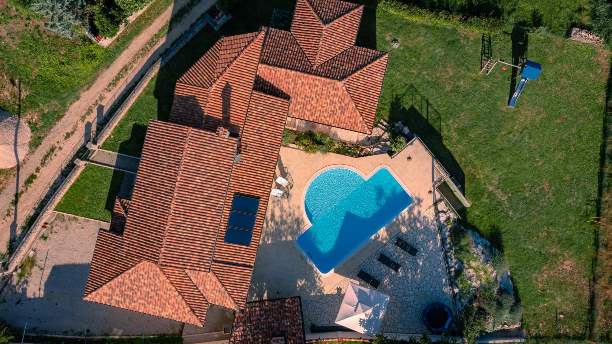 Villa Arton Heated Swimming-Pool Žminj Exteriér fotografie