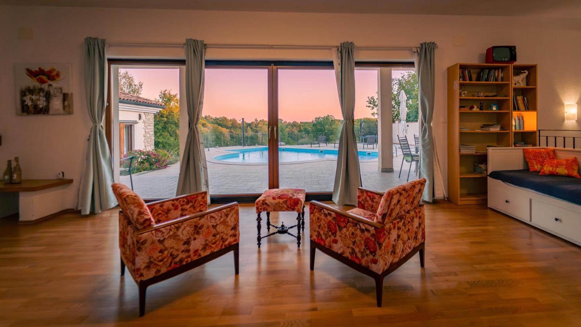 Villa Arton Heated Swimming-Pool Žminj Exteriér fotografie
