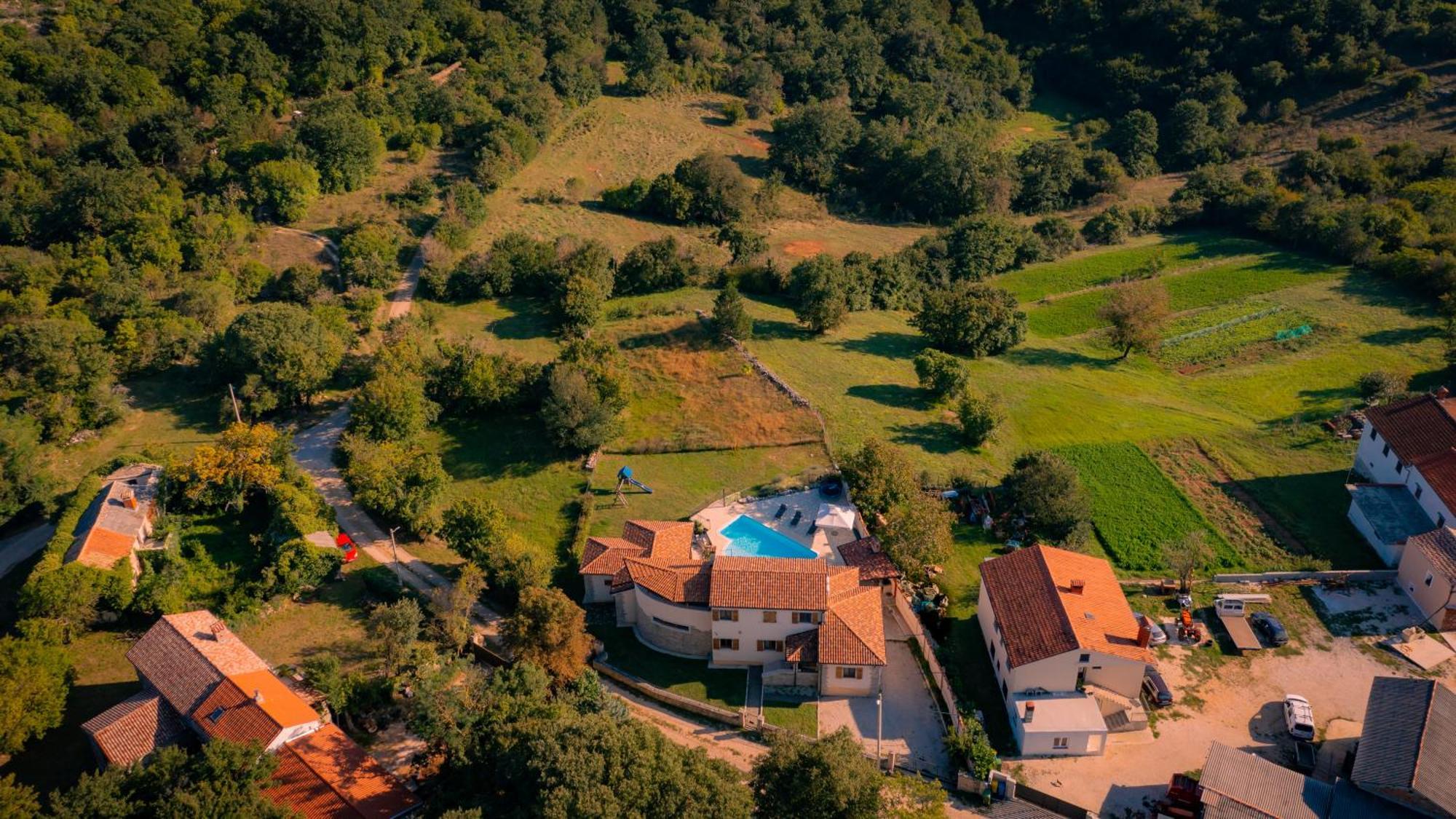 Villa Arton Heated Swimming-Pool Žminj Exteriér fotografie